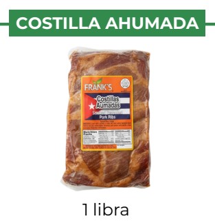 COSTILLA AHUMADA - FRANK'S - 1 lb