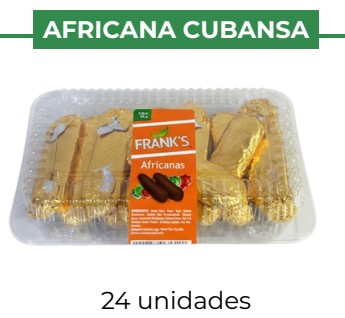 AFRICANA CUBANSA - FRANK'S - 24 units