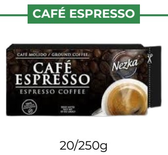 CAFE ESPRESSO - NEZKA - 20/250 g