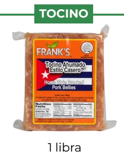 TOCINO - FRANK'S - 1 lb