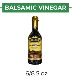 BALSAMIC VINEGAR - ALESSI - 6/8.5 oz