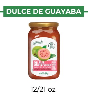 DULCE DE GUAYABA - COLOMBINA - 12/21 oz