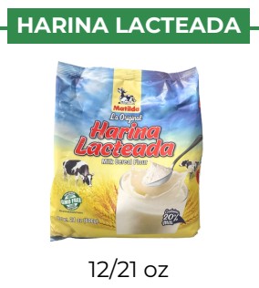 HARINA LACTEADA - MATILDA - 12/21 oz