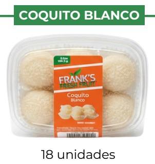 COQUITO BLANCO - FRANK'S - 18 units