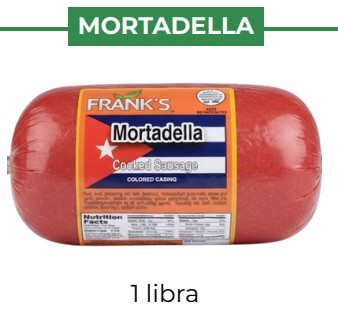 MORTADELLA - FRANK'S - 1 lb
