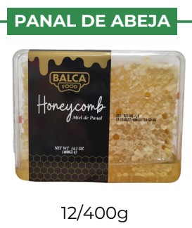 PANAL DE ABEJA - BALCA FOOD - 12/400 g