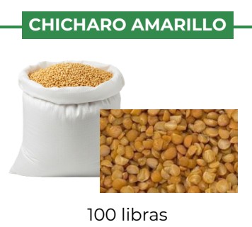 CHICHARO AMARILLO - 100 lb