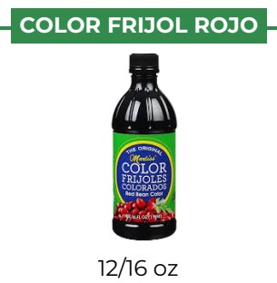 COLOR FRIJOL ROJO - MARLISS - 12/16 oz