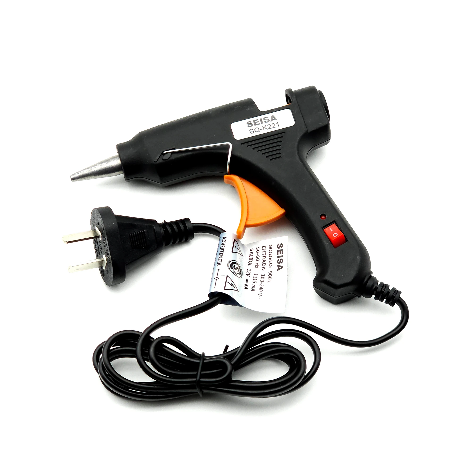 PISTOLA DE SILICONA CAJA SQ-K221