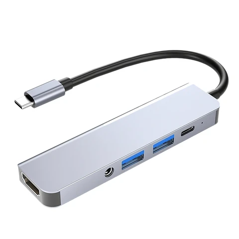 ADAPTADOR 5 EN 1 TIPO-C BYL-2009