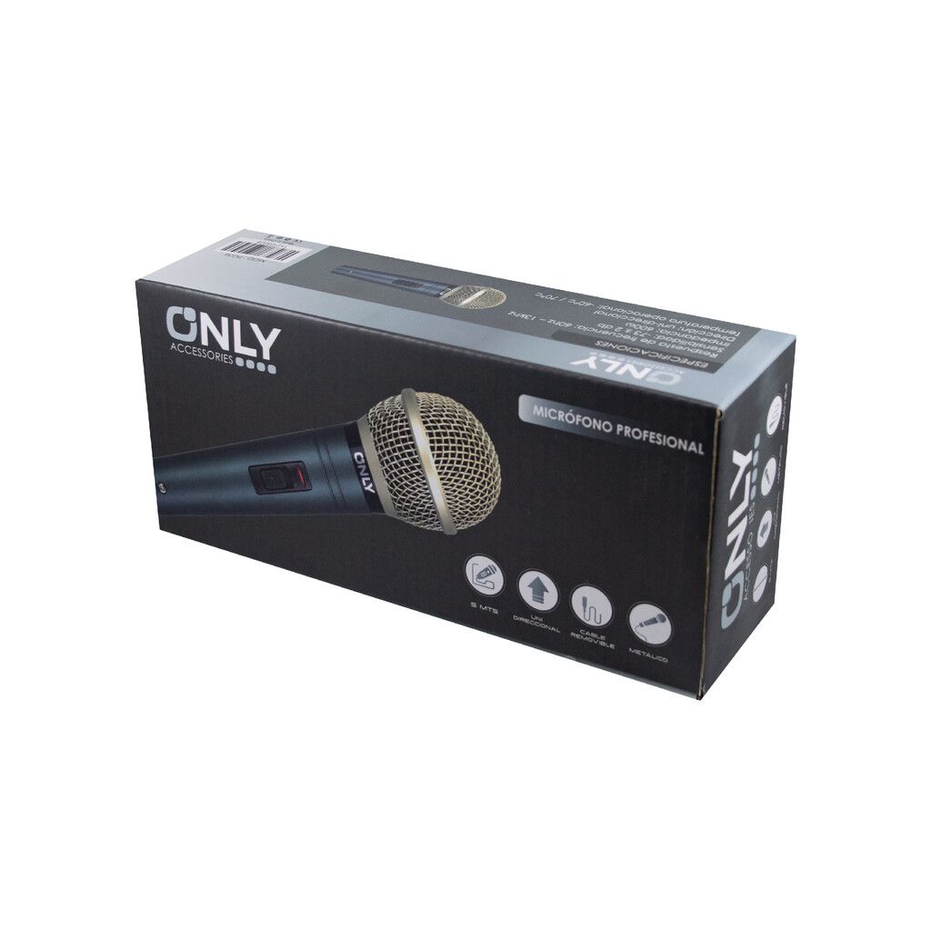 MICROFONO PROFESIONAL ONLY METAL