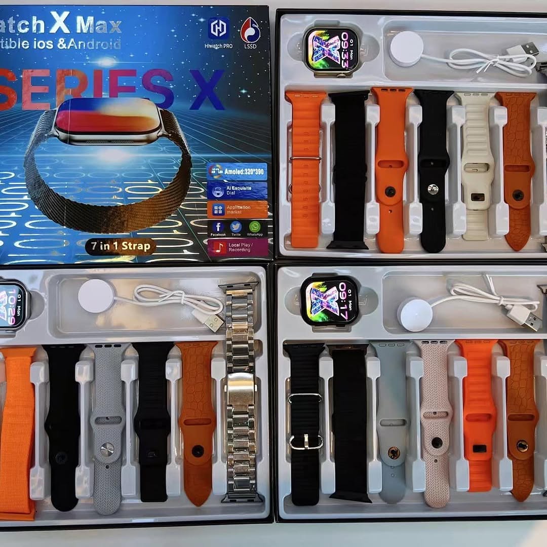 RELOJ SMARTWATCH 7 EN 1 - SERIES X