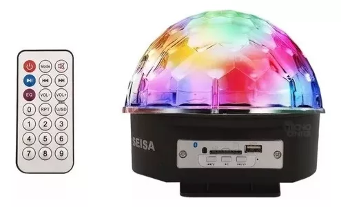 ESFERA BOLA RITMICA DE LUZ LED BLUETOOTH B-06