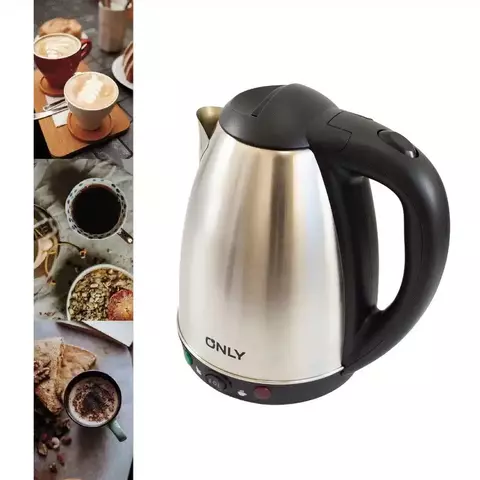 PAVA ELECTRICA ONLY HERVIDORA 1.8L CON CORTE MATE