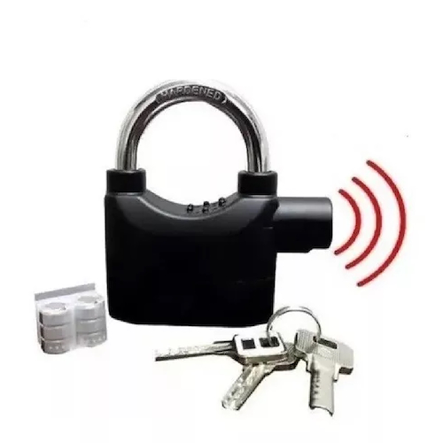 CANDADO ALARMA LOCK CON SIRENA