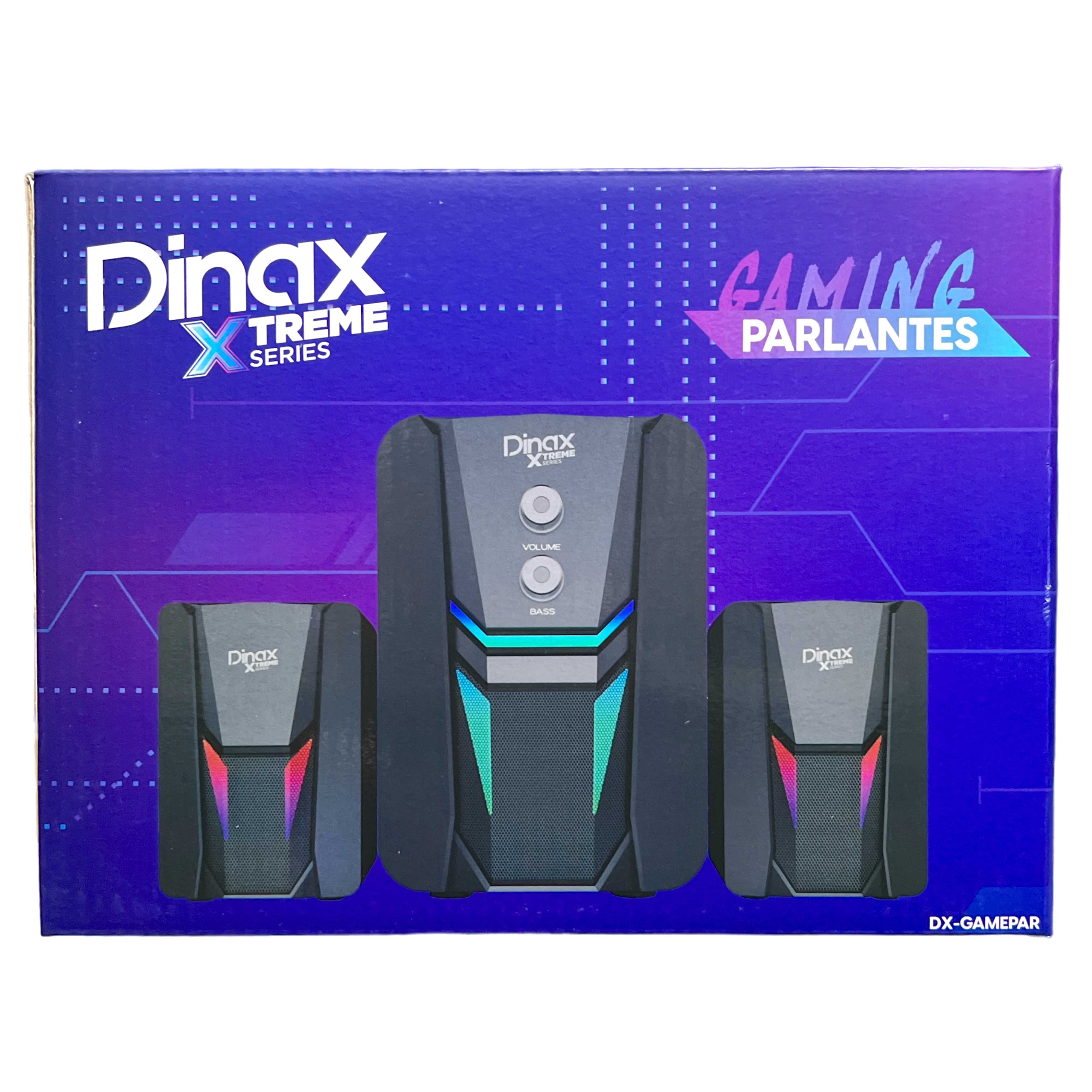 PARLANTE GAMER EXTREME 2.1 DX-GAMEPAR