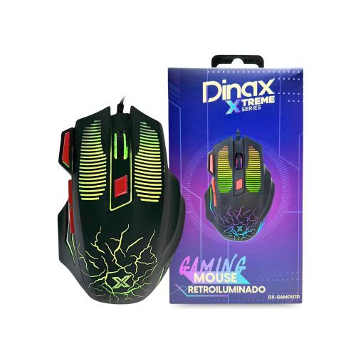 MOUSE GAMER RETROILUMINADO DINAX DX-GAMOU7D