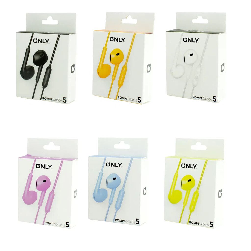 AURICULARES ONLY ROMPEOIDOS 5