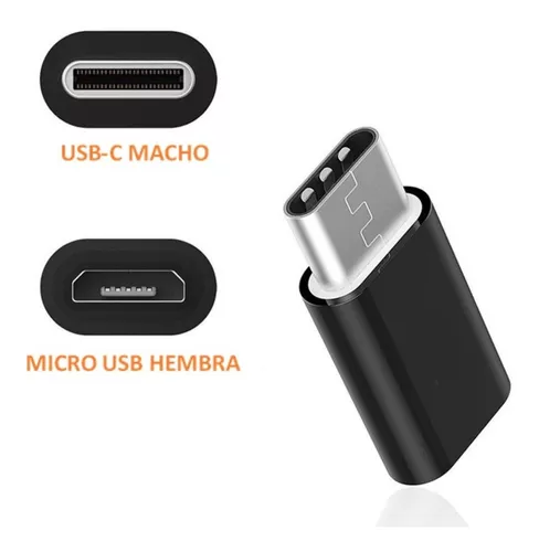 ADAPTADOR OTG V8 A TIPO C FASHION