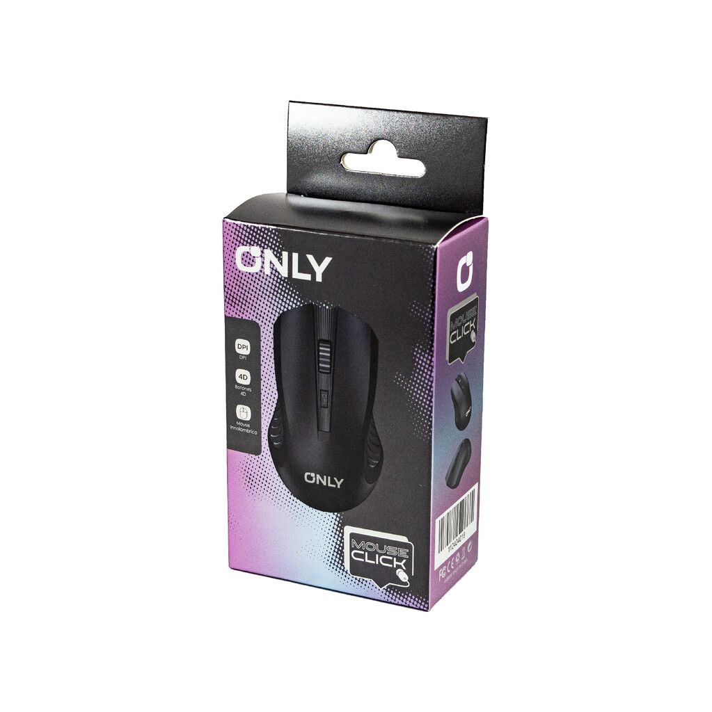 MOUSE INALAMBRICO MOD QX-X1 NEGRO