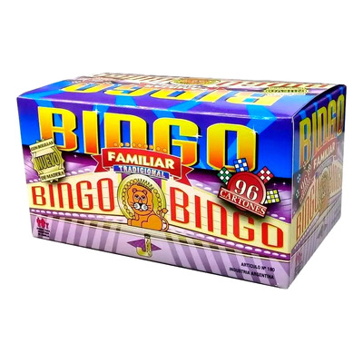 BINGO - LOTERIA X 96 CARTONES