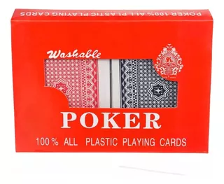 CARTA LOBA POKER ROJO