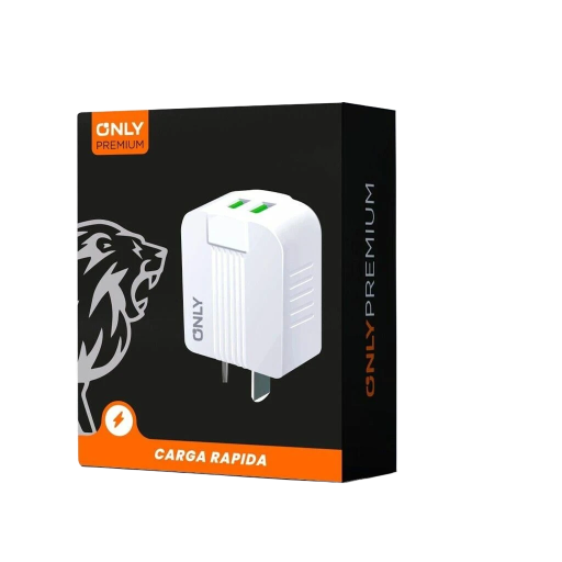 CARGADOR CEL TIPO C 4.4 AMP 2 USB + CABLE ONLY