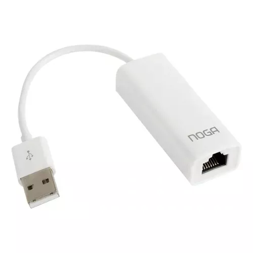 ADAPTADOR ETHERNET RJ45 NOGA A USB-RED