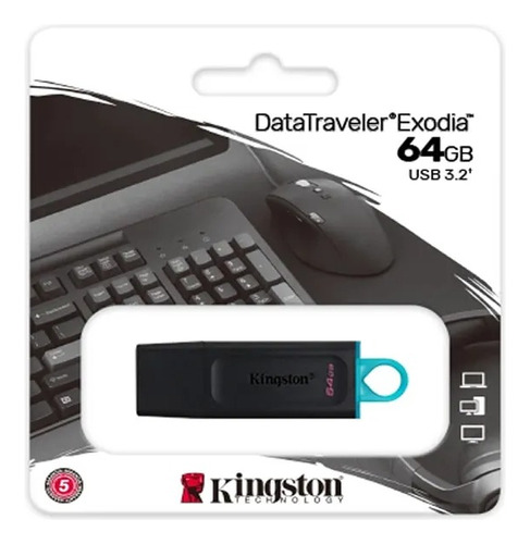 PEN DRIVE 64 GB 3.2 EXODIA