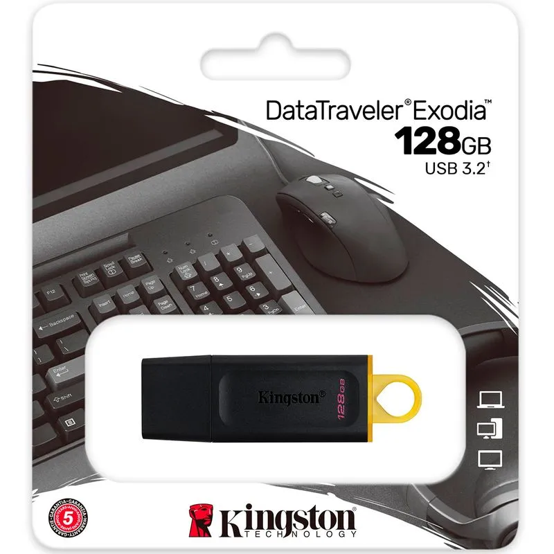 PEN DRIVE 128 GB KINGSTON EXODIA 3.2