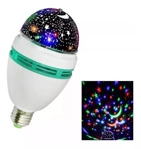FOCO LUZ RGB GIRATORIA ESTRELLA 054 ONLY