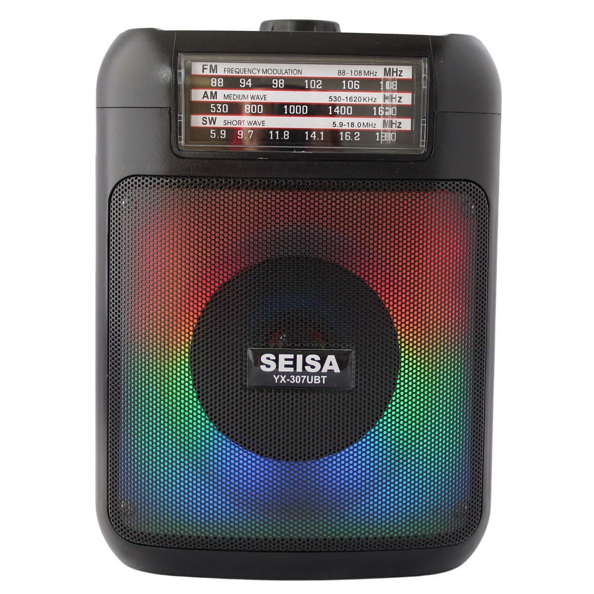PARLANTE BT RADIO Y TARJETA SD CON LUCES - YX-307UBT