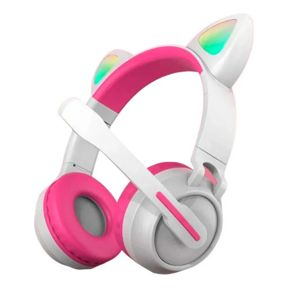 AURICULAR GAMER OREJA DE GATO CON MICROFONO CON CABLE EJ-Z58