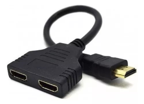 CABLE DIVISOR HDMI 1 MACHO A 2 HEMBRAS