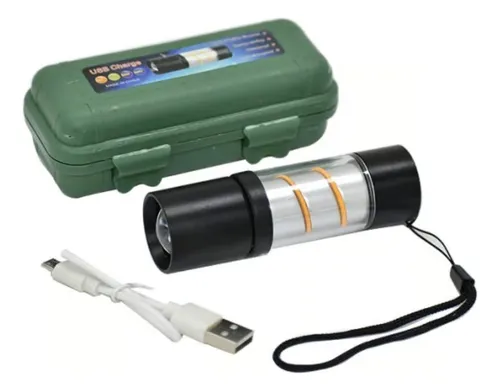 LINTERNA XPE-COB-LUZ INTERRUPTOR TRASERO