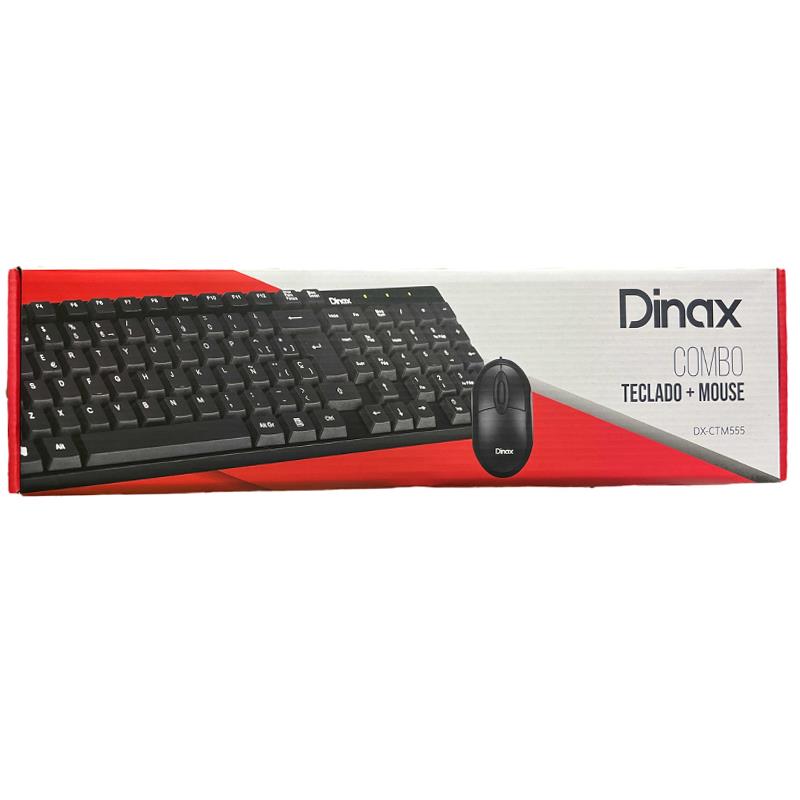 COMBO TECLADO Y MOUSE USB DINAX