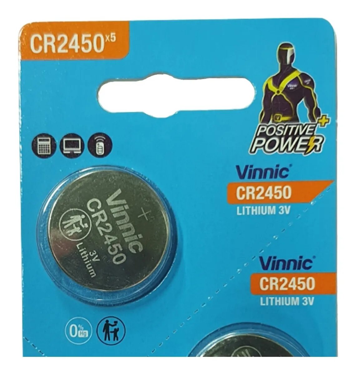 PILA CR2450 X 1