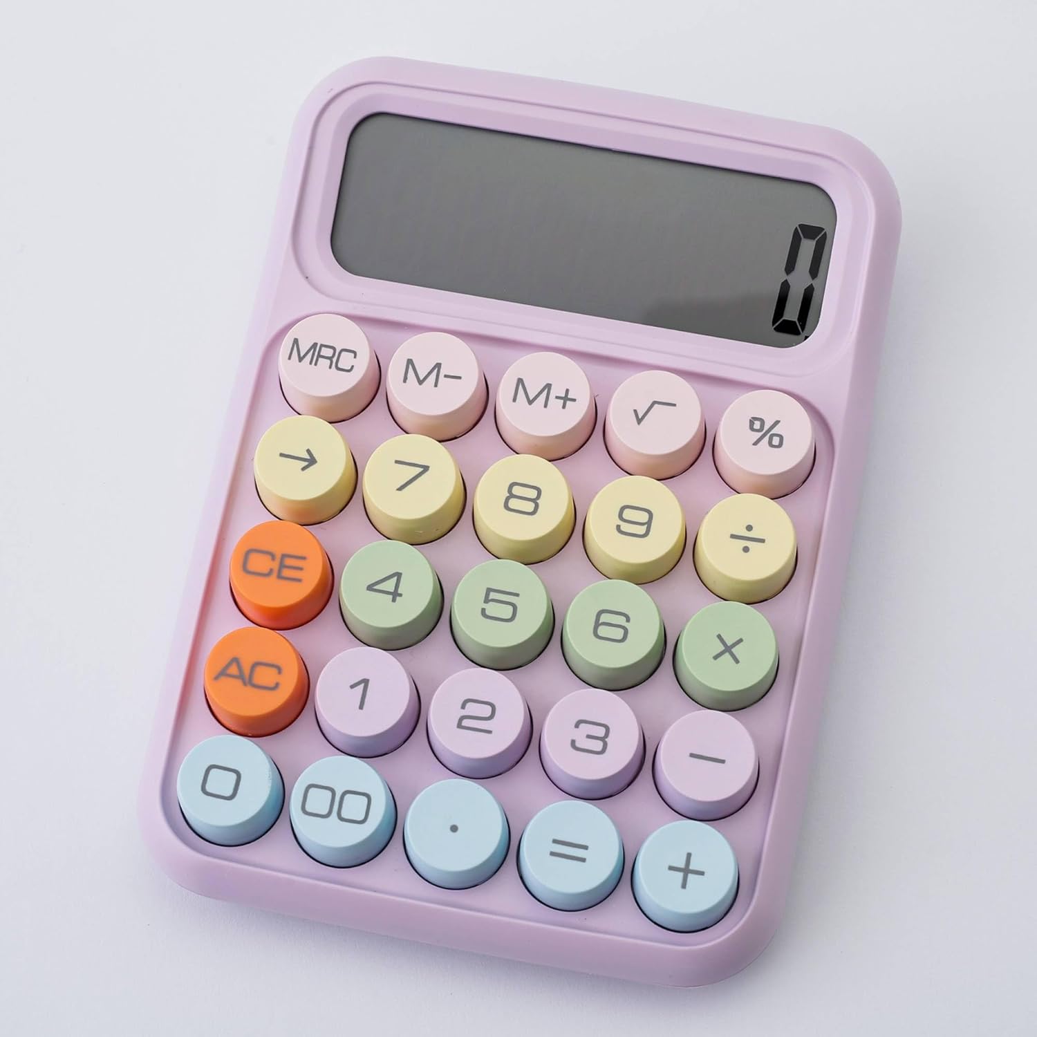 CALCULADORA TIPO CHINO BOTÓN REDONDO 
