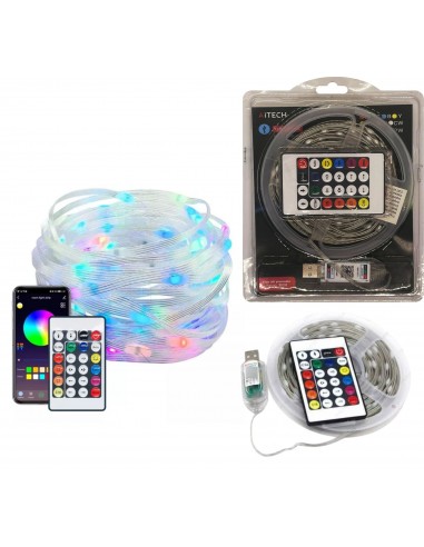 TIRA LED USB CON CONTROL
