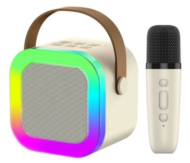 PARLANTE 3" KARAOKE CON 1 MIC - K12