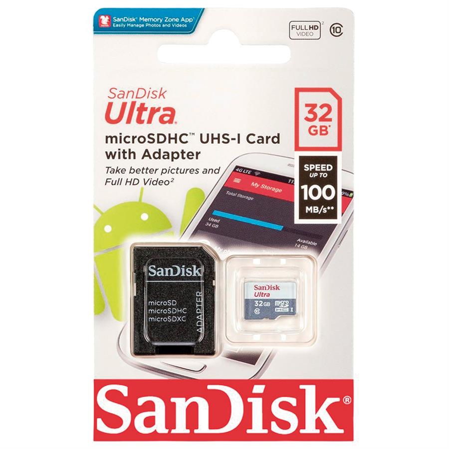 TARJETA SD 32 GB SANDISK
