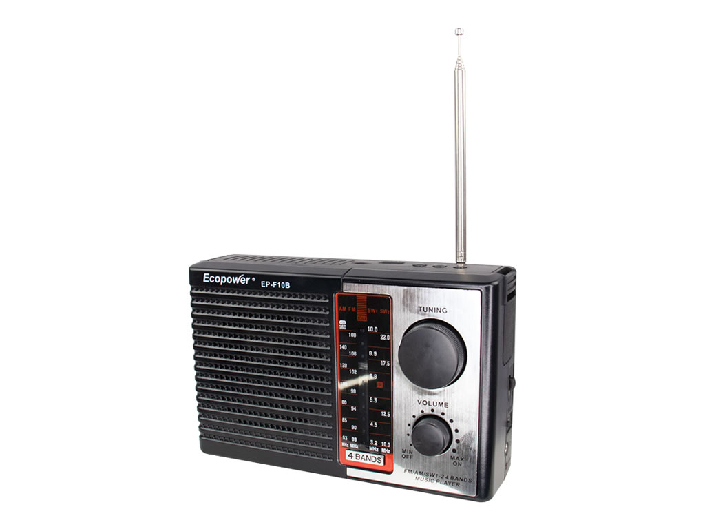 PARLANTE BT RADIO Y TARJETA SD ECOPOWER