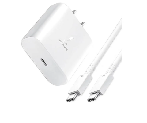 CARGADOR SAMSUNG TIPO C 45W + CABLE TIPO C A C