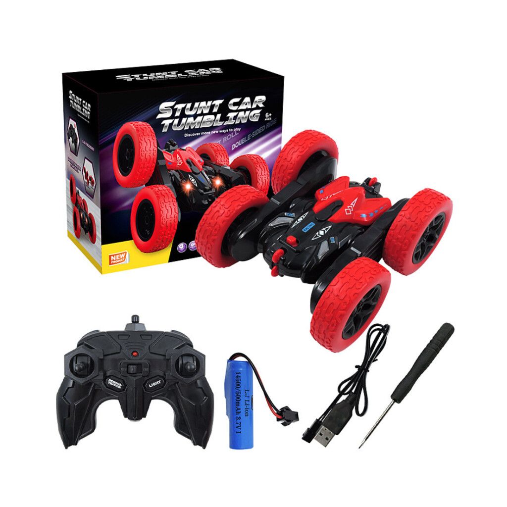 AUTO ACROBATA DOBLE A CONTROL REMOTO MODZ-004