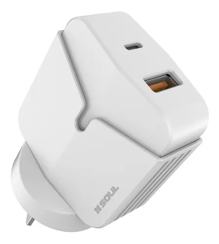 CARGADOR CEL TIPO IPH SOUL 20W PD 3.0