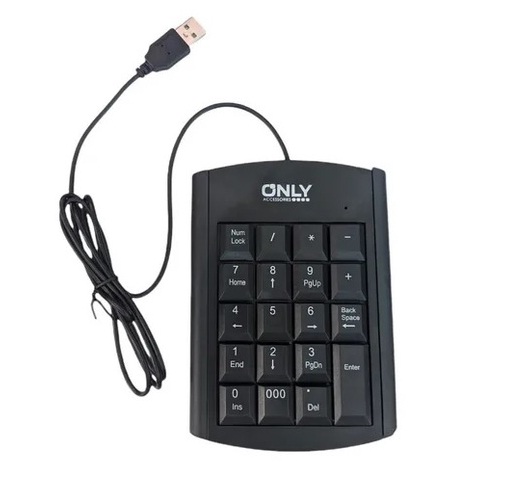 TECLADO NUMERICO ONLY USB NK-20