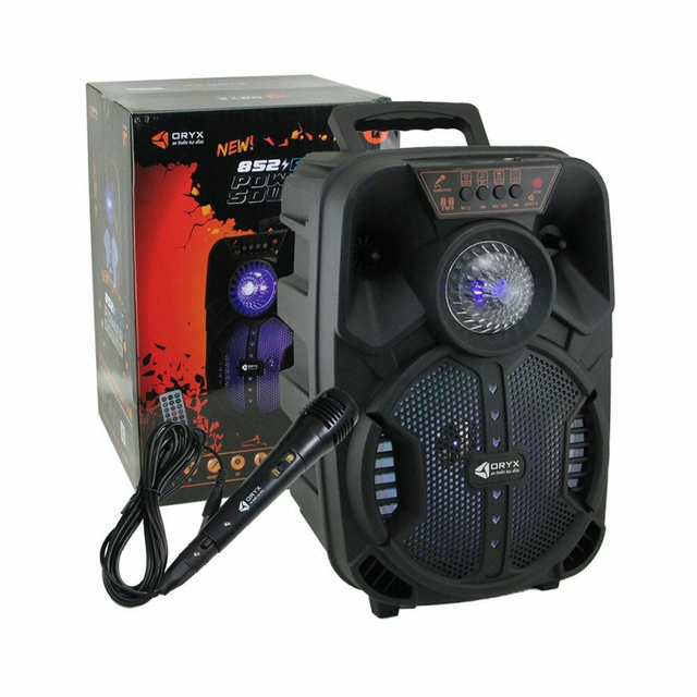 PARLANTE 8" CON MIC CONTROL ORYX