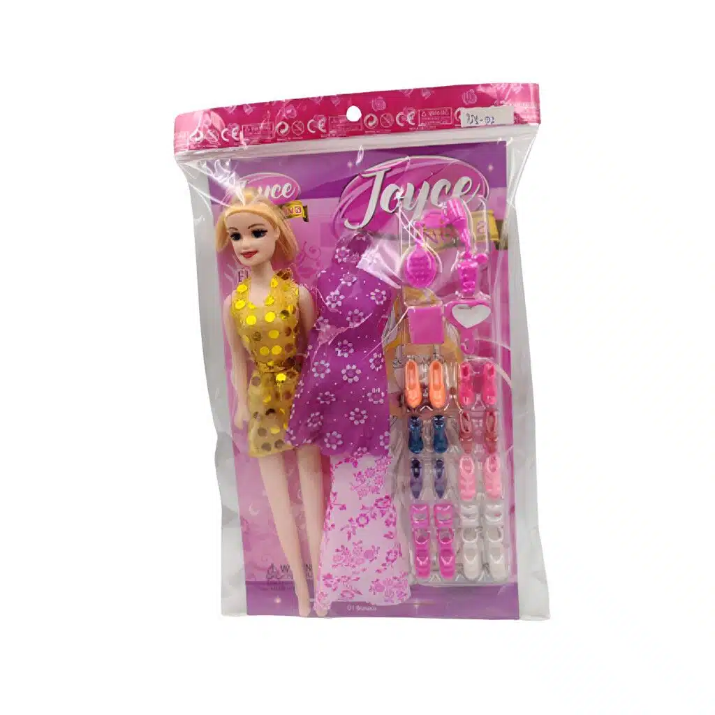 MUÑECA CON VESTIDOS ZUMO 725-D2