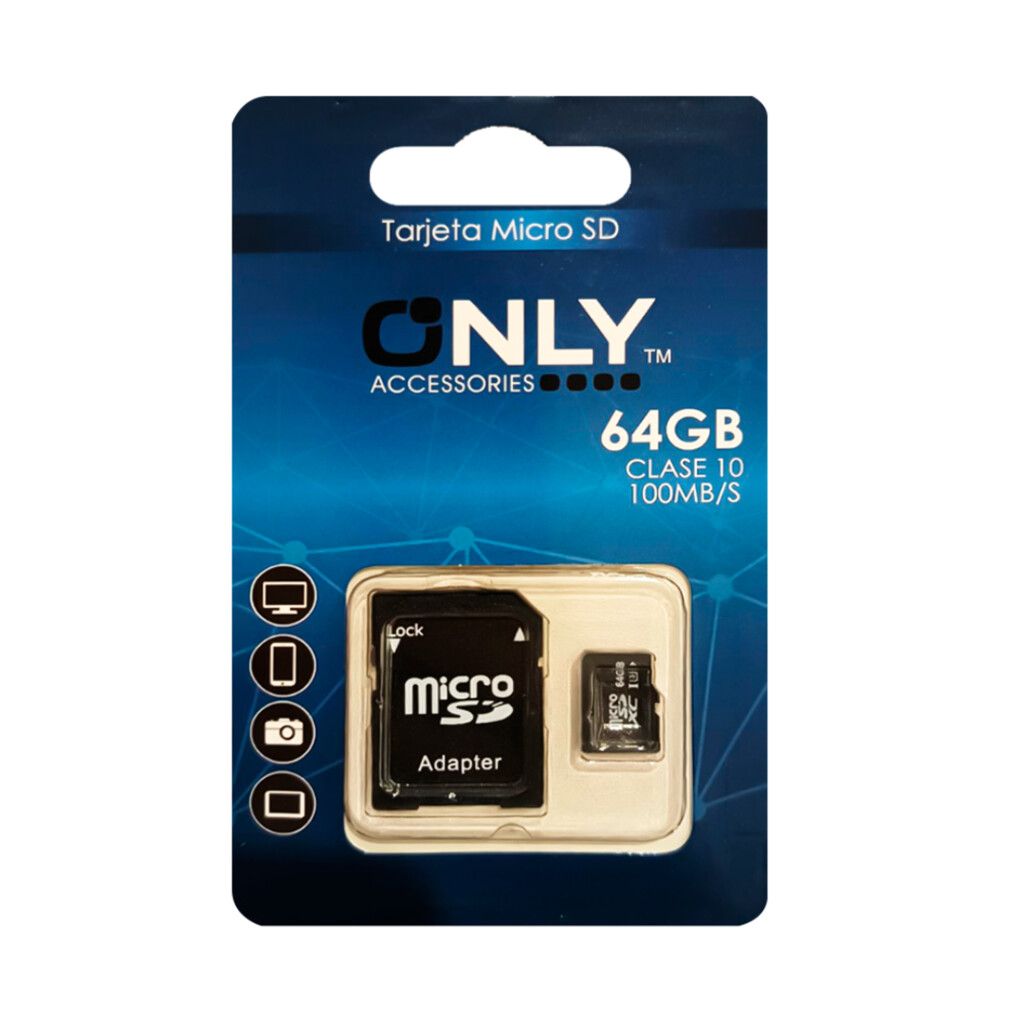 TARJETA SD 64 GB ONLY