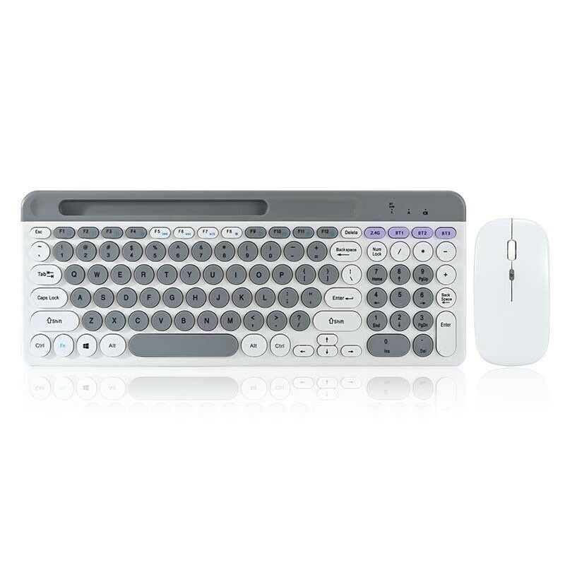 COMBO TECLADO  Y MOUSE INALAMBRICO BLUETOOTH MODX-064 XAEA 